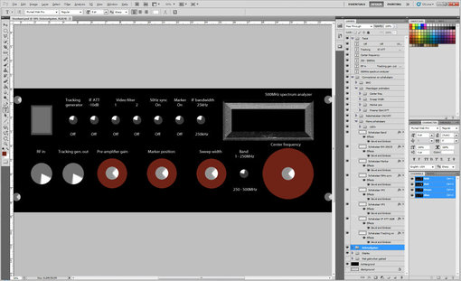 Frontje Photoshop 2.jpg (80.56 KiB) 79040 keer bekeken Ontwerp maken in Photoshop. Maatvast en ideaal voor wat betreft uitlijning en dergelijke. De kleur rood wordt straks niet afgedrukt. Dat zijn de knoppen ivm de maatvoering.